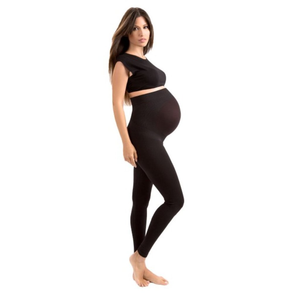 Blanqi Maternity Belly Support Leggings L